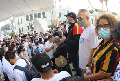 Reanudará UdeG caminatas por la Autonomía, la Salud y la Educación el 15 de agosto