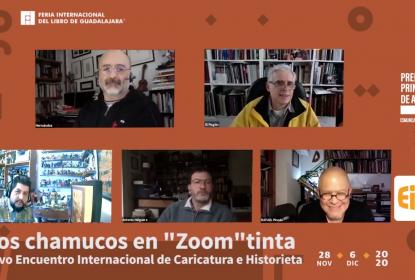 Chamucos tiran pura carrilla a la política mexicana, durante FIL 34