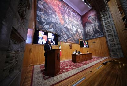 Brinda cátedra el Director del INAH sobre la revancha de Moctezuma