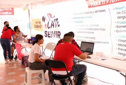 Visitan Tlaquepaque Brigadas multidisciplinarias “Nos late servir”  