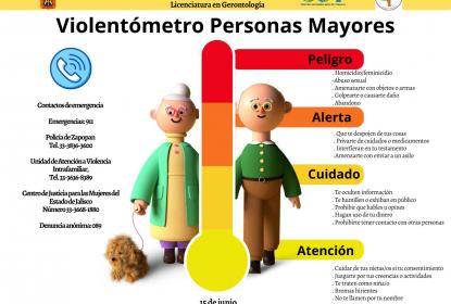 Crean violentómetro para identificar nivel de agresiones a personas adultas mayores