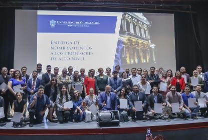Reciben nombramientos académicos de alto nivel de la Universidad de Guadalajara