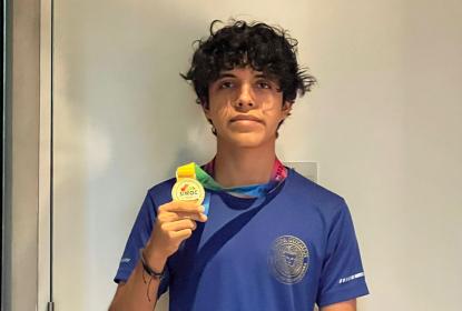 Triunfa estudiante de la Preparatoria de Ciudad Guzmán en olimpiada de Matemáticas realizada en Singapur
