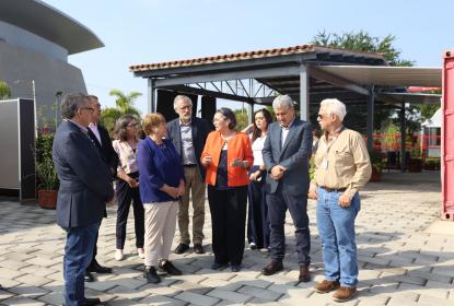 Recorre Michelle Bachelet instalaciones del Museo de Ciencias Ambientales 