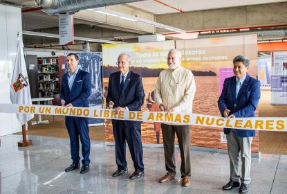 Exhiben “Todo lo que atesoras, por un mundo libre de armas nucleares” en la BPEJ Juan José Areola
