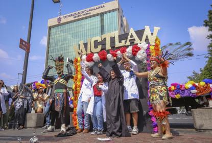 Estudiantes del CUCEI dedican Aquelarre 2023 a la leyenda del Mictlán