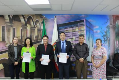 Firma convenio el CUAAD con Conservatorio Liceu, de España