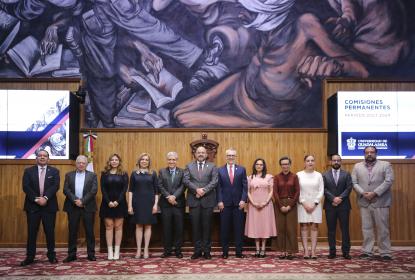 Instalan comisiones permanentes del CGU para el periodo 2023-2024