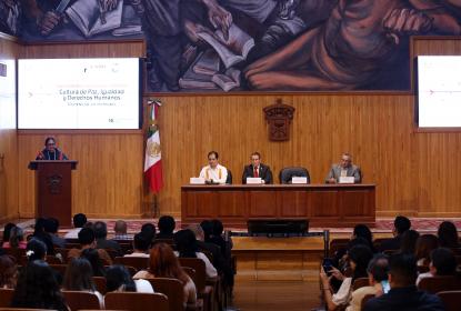 Especialistas buscan nuevas visiones en la construcción de una cultura de p