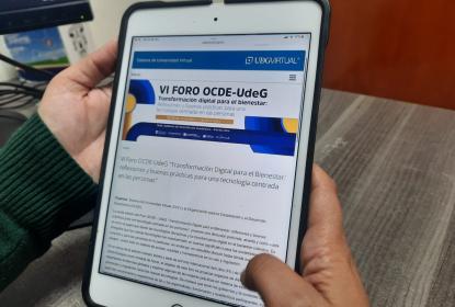 OCDE y UdeG invitan a participar en foro sobre transformación digital para el bienestar