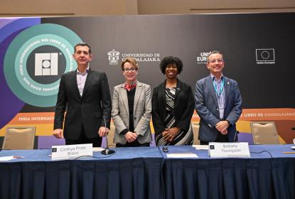 UDG USA y CUCEA culminan su participación en FIL Pensamiento con foro de educación