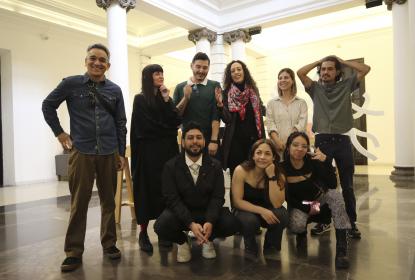 Artistas exhiben butacas intervenidas de los Premios del Público a lo Mejor del Teatro