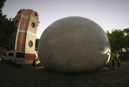 Preparan instalación de Planetario móvil en el Instituto de Astronomía y Meteorología