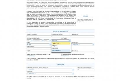 UdeG reconoce la no binariedad durante trayectoria académica