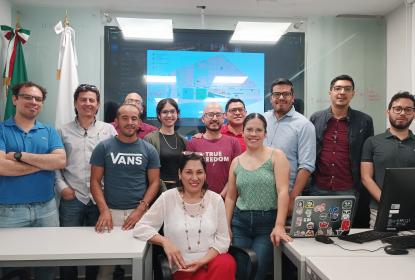 Con IA estudiantes y maestros del CUAAD intervienen área industrial obsoleta en Barcelona, España