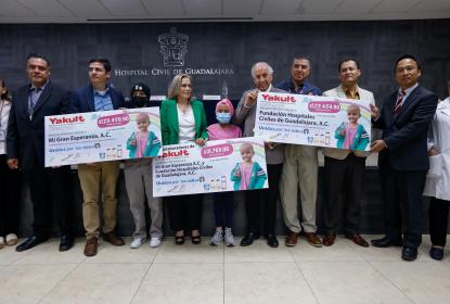 Entregan donativos por campaña “Unidos por los niños”