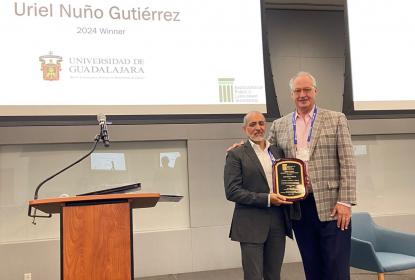 Rector del CUNorte recibe Premio Malone al Liderazgo Internacional 2024