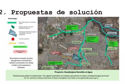 Proponen corredores verdes y sistemas de captación de agua para reducir inundaciones 