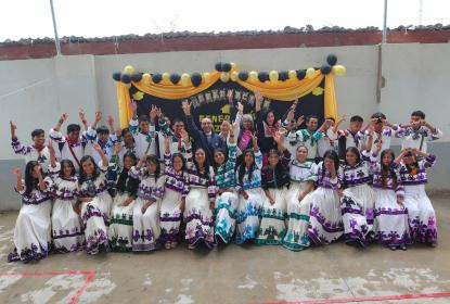 En Ocota de la Sierra se gradúa cuarta generación de Preparatoria Regional Wixárika 