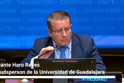 Presente UdeG en la XVIII Cumbre Internacional de Derechos Humanos, en Nueva York
