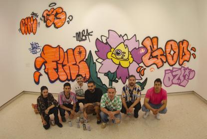A grafitear el MUSA; artistas urbanos toman los muros del recinto