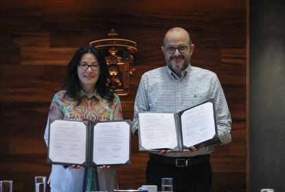 UdeG firma convenio con la Cumbre Mundial de Premios Nobel de la Paz