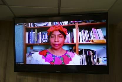 Ruperta Bautista Vázquez gana Premio de Literaturas Indígenas de América 2024