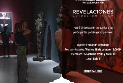 Invita MUSA a recorridos guiados por “Revelaciones”