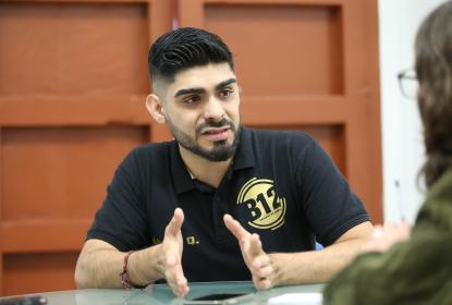 Álvaro Quiroz, estudiante del CUAAD, primer mexicano en ser reconocido en Cumbre de Jóvenes Activistas de la ONU 