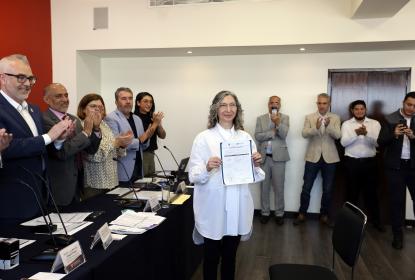 Dra. Mara Robles Villaseñor se registra como aspirante a la Rectoría General de la UdeG
