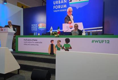 MCA y ONU-Hábitat presentan propuestas en cumbres globales