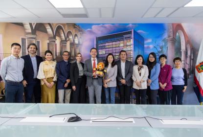 Trabajarán CUAAD-UdeG y Universidad de la Ciudad de Beijing plan para colaboración académica y estudiantil