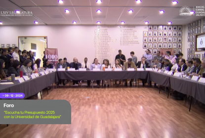Plantea Rector General alcances del presupuesto constitucional ante diputados locales
