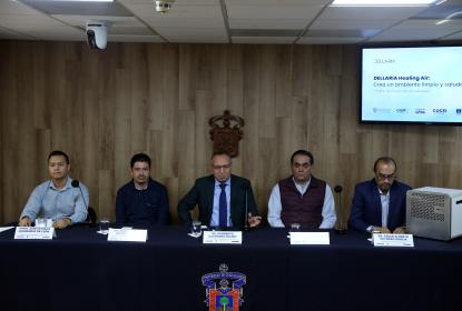 Obtiene UdeG patente por invención de dispositivo para sanitizar aire 