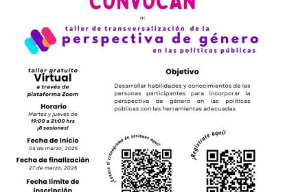 En el marco del 8M, impartirán taller en favor de la igualdad entre hombres y mujeres 