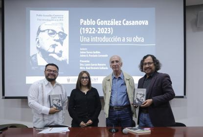 Con nueva publicación, reconocen la vigencia de Pablo González Casanova
