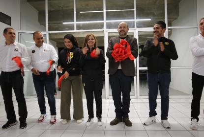 Concluye Villanueva Lomelí e inicia su gestión Karla Planter, con inauguración de obras del Complejo Deportivo Universitario
