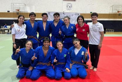Gana UdeG medallas en judo, box y escalada deportiva en los campeonatos nacionales universitarios