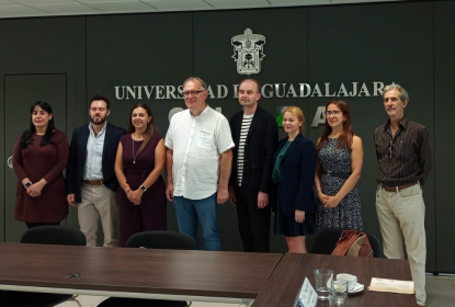 Visita a la UdeG una comitiva de la Daugavpils University, de Letonia