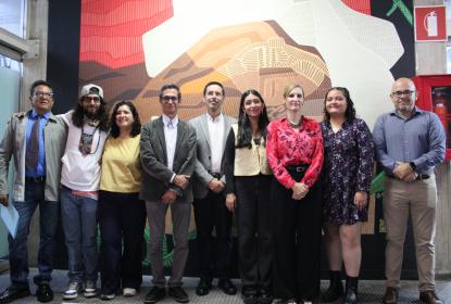 Inauguran en CUAAD mural inspirado en ‘Luvina’ de Juan Rulfo