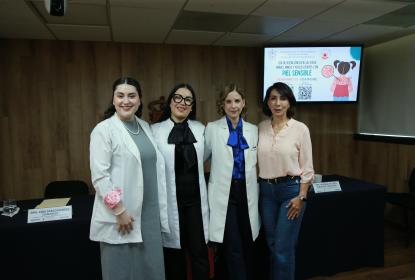 Especialistas del Hospital Civil invitan a detectar y tratar la piel sensible de niñas, niños y adolescentes