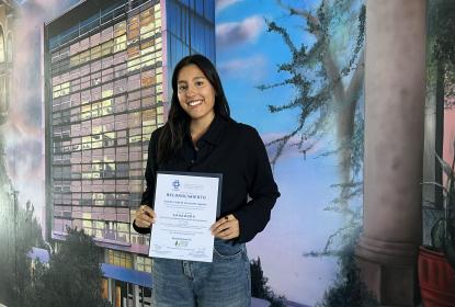 Gana estudiante de arquitectura del CUAAD concurso nacional de Carteles Asinea, con proyecto de Bosque Los Colomos