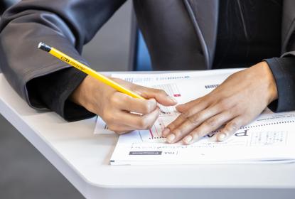 Realiza examen de admisión 97.04% de aspirantes al ciclo escolar 2026-A 