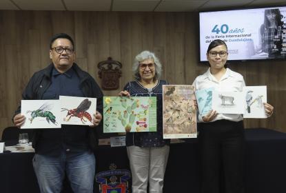 Acercan labor de especies polinizadoras por medio de la ilustración científica