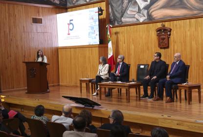 Rectora General celebra 15 años del Instituto de Investigación en Políticas Públicas y Gobierno de la 