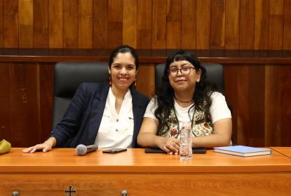 Ganadoras del Premio Jalisco de Periodismo 2025 dialogan con estudiantes del CUSur sobre el ejercicio periodístico