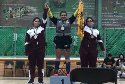  Gana UdeG sus primeras medallas de oro en Universiada nacional