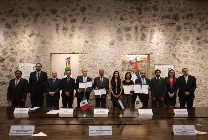 UdeG firma Memorándum de Entendimiento con  el Consejo Global para la Tolerancia y la Paz