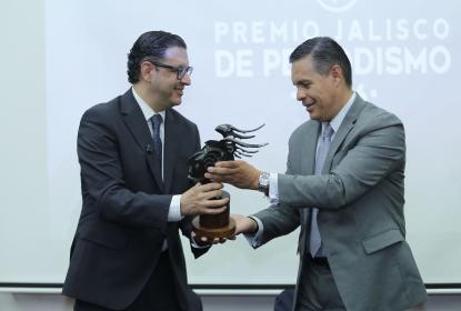 Recibe UP campus Guadalajara estafeta del Premio Jalisco de Periodismo 2026