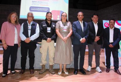 MCA participa en coloquio para conmemorar el Día Internacional de las Víctimas de Desapariciones Forzadas